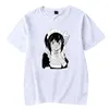 T-shirts masculins 2023 Saikin Yatotta Maid Ga Ayashii Shirt Streetwear Sleeve Anime Tees Cosplay Pullover Fashion Crewneck Tshirt Tops