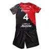 ESPNSport 23 24 Atlas Kids Kit Soccer Jerseys Aldo Rocha C. Trejo J. Marquez B. Lozano E. Zaldivar Santamariaホームアウェイフットボールシャツユニフォーム