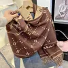 Mens Designer Warm Wool Long Shawl Wrap Tassels Scarfs Cashmere Women Classic Horse Thick Blanket Unisex Scarves 180*65CM