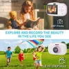 Filmadoras Câmera infantil 3M Câmera digital à prova d'água para crianças Selfie Camera para crianças Video Camcorder Toy Kids Boys Girls Q230831 Q230831
