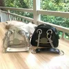 HOT Saturn Designer Bag Punk Spring Summer Bowling Bag Womens Shoulder Bags Chain Underarm Tote Bag Wallet 230815
