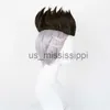 코스프레 가발 사이버 펑크 edgerunners David Cosplay 가발 애니메이션 코스프레 David Martinez Short Wigh Heated Synthetic Hair Men Wigh Halloween x0901