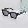 008 Virgi Mens Polarised Solglasögon för kvinnor Ladies Fashion Virgil Retro Eyewear UV400 Skyddslinser Förtjare ramar med Original Box QRMH