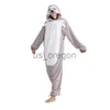 Vêtements pour la maison Zipper Adulte Animal Brun Paresseux Kigurumi Onesies Pyjamas Dessin Animé Doux Polaire Cadeau Halloween Cosplay Costumes Combinaisons x0902