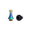 1Pcs 510 Drip Tip Straw Joint Metal POM PEI Mouthpiece for Tank Accessories