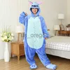 Startseite Kleidung Einhorn Onesies Unisex Winter Niedlicher Panda Totoro Stitch Onesies Frauen Nachtwäsche Anime Kostüme Erwachsene Flanell Nachtwäsche Pyjamas x0902