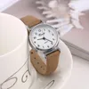 Damenuhr, kleiner Stil, Quarz, frischer Trend, atmosphärische Uhren, nicht wasserdicht, koreanische Uhr, Gold Cwcaa