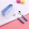 Dinnerware Sets Integrated Molding Feeding Spoons And Forks Spoon Fork Designed Specifically For Babies Baby Utensils Tableware