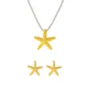 Pendentif Colliers Exagéré Boho Métal Big Starfish Star Collier ras du cou Femmes Été Punk Blanc Chunky Chaîne Y2K Bijoux Accessoires 230831