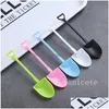 Spoons Disposable Plastic Ice Cream Cake Dessert Spoon Pudding Shovel Yogurt Scoop T9I002107 Drop Delivery Home Garden Kitchen Dinin Dh0G9