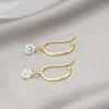 Baumeln Ohrringe Vintage Perle Zirkon Ohr Clip Für Frauen Keine Durchbohrten Retro Manschette Hochzeit Partei Koreanische Mode Schmuck Großhandel geschenk