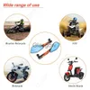Motorcycle Mirrors Adjustable Motorcycle Handlebar Rearview Mirror CNC Aluminum Alloy Electric Scooters Rear View Mirror Side Mirrors Accessories x0901