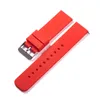 Watch Bands Silicone Strap Quick Release 1214161820mm 22mm 24mm Waterproof Soft Rubber Smart Band Wrist Bracelet Belts 230831