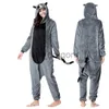 ubrania domowe szopa szopa piżamowa mężczyźni kigurumi zwierzęce bolesie dla dorosłych kostium cosplack cosplay Onepiece pijamas ogólne kobiety body piżamy x0902