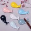 Ensembles de couverts Japonais Chérie Petite Baleine Dauphin Porte-baguettes Créatif Porte-baguettes En Céramique Décoration De Table 230831