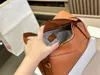 7A makeup bag shoulder bag puzzle large capacity zipper leather bag body linen adjustable shoulder strap vacation casual crossbody designer 29cm free shipping