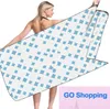 Bathtowel Wholesale Microfiber Girl Long Bath Towels Gift Classic Designer Beach Towel Fashion Letter Printed Women