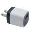 Quick Charging 5V 1A Chargers Colorful Home Plug USB Charger Power adapter For Samsung S22 Xiao Iphone 14 13 MP3 GPS Phone Charger Adapter