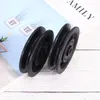 Accessories 5pcs Universal Bearing Pulley Wheel Fitness Equipment Parts Diameter 90mm Width 225mm/25mm PA6 Replacement For Gym