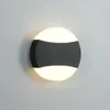 Wandlamp Led Aluminium Buiten Binnen Ip54 Up Down Modern Voor Thuis Trappen Badkamer Veranda Tuin Licht 10W AC85-265V