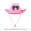 Basker Cowboy Hat Crystals Knight Prom Shining for Bachelorette Party