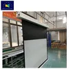 XY Screens 92 - 133 inch Monoprice IN Ceiling Recessed Tab-Tensioned Motorized Projection Screen IR Remote UST ALR Grey Fabric