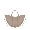 Le Cyme Mini Mirgy Tote Bag Full Grain Textured Leather New Designer Magnetic Backle Closure Women Handbag