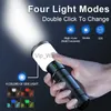 Torches NATFIRE lampe de poche rechargeable extérieure LED avec lampe de camping lampe de poche 4 couleurs 2 en 1 lampes de poche lumineuses puissantes portables SF1 HKD230901