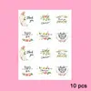 Gift Wrap 1Pack Round Dot Label Self Adhesive Sealing Sticker Scrapbooking Diary Decor Office School Suppliers Crafts