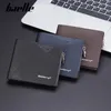 Wallets Design Men Style Solid Color Wallet Zipper PU Leather Card Holder Interior Slot Coin Pocket Fashion Male