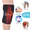 Massageadores de perna Aquecimento elétrico Joelheiras infravermelho terapia aquecida compressa artrite alívio da dor costas ombro cotovelo cinta saudável 230831