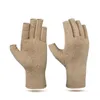 Accessoires Les gants de compression contre l'arthrite soulagent les mains du canal carpien rhumatoïde sans doigts pour la saisie sur ordinateur et le travail quotidien