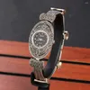 Relógios de pulso ZHJIASHUN Retro 925 Sterling Silver Watch para Mulheres Redondo Vintage Thai Relógio Feminino Pulseiras Jóias