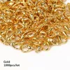 10/12/14/16mm 1000pcs Metal Lobster Clasps Hooks For Jewelry Making Finding Connect Buckle DIY Necklace LL