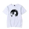 T-shirts pour hommes Oxxxymiron Tee-shirt imprimé Vêtements décontractés Crewneck Unisexe Col rond Homme / Femme Hip Hop Tshirt Style de mode d'été