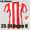 23 24 Ud Almeria Soccer Jersey 2023 2024 Home Away Away Away Firma RCD Mallorca Sporting Gijons Football Shirts Camiseta de Futbol Abdon Sanchez Baba Hoppe Kaiky Alejandro P.