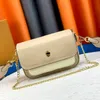 Designerka torba na ramię torebka 5A wysokiej jakości skórzana torba crossbody clutch Messenger Bag damska moda klapa luksusowa torba na telefon komórkowy