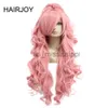 Косплей парики Hairjoy Синтетические волосы Vocaloid Luka Cosplay Wig Pin