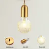 Pendants lampes modernes Glass G9 Light Lights Fixture Hanglamp Designer Loft Style Retro Kitchen Lampe Metal Industrial Lighting Industrial Chabyroom Bar