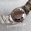 Montre de Luxe 124300 41mm 클래식 기계 달력 사파이어 블루 다이얼 실버 스테인리스 스틸 브레이슬릿 박스 페이퍼 Sapphire Luminous Waterproof with Box