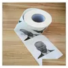 Tissue Boxes Napkins Novelty Joe Biden Toilet Paper Roll Fashion Funny Humour Gag Gifts Kitchen Bathroom Wood Pp Printed Papers Dr Dhzw9