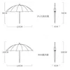 Paraplyer grå kvalitet män lyx företag paraply starkt långt handtag rotting siem-försvar paraguas regnutrustning ll50um