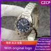 Montres-bracelets CZCP Montre à quartz pour femme en acier inoxydable 904L 31 mm-tag