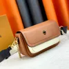 Designerka torba na ramię torebka 5A wysokiej jakości skórzana torba crossbody clutch Messenger Bag damska moda klapa luksusowa torba na telefon komórkowy