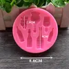 Bakning Mögel flaskform Fondant Cake Molds Moule Silicone Chocolate Decorating Tools Pastry MR83