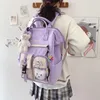 Sacs d'école sac à dos pour étudiants, Style coréen, grande capacité, mode japonaise, sac de voyage pour femmes, 2023