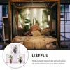 Fonds d'écran Décoration murale Stickers Autocollant vert Bonsai Chambre Esthétique en pot Fausse fenêtre Salon