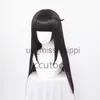 Cosplay Wigs Anime Hyouka Chitanda EruHUNTERHUNTER Alluka Zoldyck Cosplay Wig Black Heat Resistant Synthetic Halloween Party Wigs Wig Cap x0901