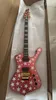 Iceman red with stars lban ez electric guitar classic Free shipping