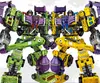 NBK Devastator Transformação Brinquedos 6 IN1 Figura Transformador Devastator Caminhão Escavadeira Caminhões Modelo Kit Monster Jam Trucks roboter kinder Presentes de Natal